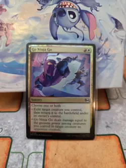 NM Foil Go Ninja Go, MTG, TMNT, Magic the Gathering, 149 - Image 1