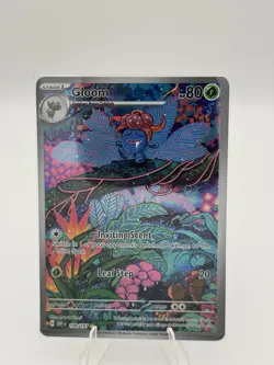 Pokemon TCG Obsidian Flames Gloom 198/197 Holo Illustration Rare Card NM - Image 1