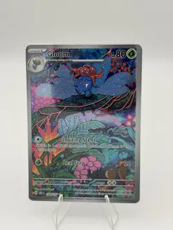 Pokemon TCG Obsidian Flames Gloom 198/197 Holo Illustration Rare Card NM - Image 3
