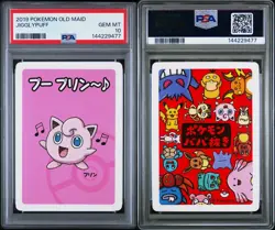 2019 POKEMON OLD MAID JIGGLYPUFF PSA 10 - Image 3
