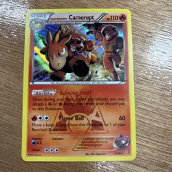 Pokemon - Team Magma's Camerupt - 2/34 - Holo - Double Crisis - XY - Image 1