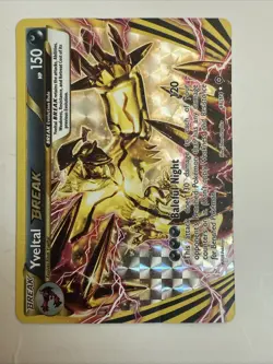 Pokemon Yveltal BREAK | 66/114 | XY Steam Siege | Holo | Creased - Image 1