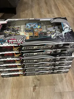 6x Pokemon TCG - Unova Heavy Hitters - Black Bolt/White Flare Premium Collection - Image 1