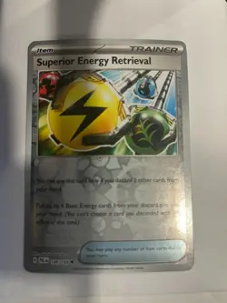 Superior Energy Retrieval 189/193 Paldea Evolved Reverse Holo Foil - Image 1