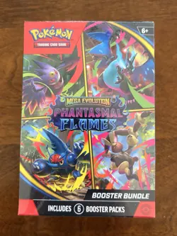 Pokemon TCG Me02: Phantasmal Flames Booster Bundle Factory - SEALED - Image 1