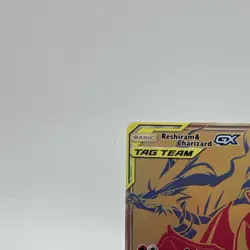 Reshiram & Charizard GX SM247 Sm Holo Pokemon Sun & Moon Black Star Promo NM/M - Image 2