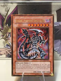 Dark Armed Dragon GLD2-EN031 Gold Series 2009 Limited Edition - Image 2