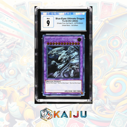 Yu-Gi-Oh! Blue-Eyes Ultimate Dragon GFP2-EN181 Ghost Rare 1st Ed CGC 9 - Image 1