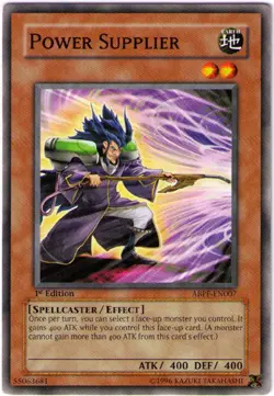 Power Supplier - ABPF-EN007 - Common - Unlimited Edition - Heavily Played - Image 1