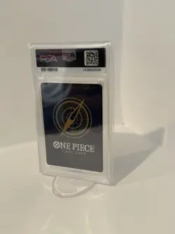 One Piece CCG Carrying on His Will Shanks OP09-004 SR Foil SP Gold PSA 10 - Image 3