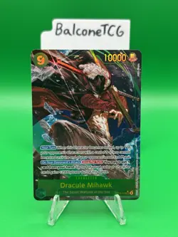 One Piece Dracule Mihawk (OP14-119) (Alternate Art) The Azure Sea's Seven - Image 2