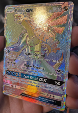 Palkia GX - 165/156 - Pokemon Ultra Prism Sun & Moon Secret Rare Card NM-Mint - Image 3