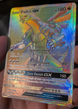 Palkia GX - 165/156 - Pokemon Ultra Prism Sun & Moon Secret Rare Card NM-Mint - Image 4