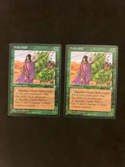 Tinder Wall x2 [Ice Age] Magic MTG Cards LP - Image 1