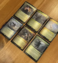 MTG LotR Cards NM Foil Showcase Scrolls Lot, Lord Rings LTR Collector, Rares - Image 2