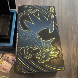 Pokemon TCG: Phantasmal Flames (UPC) opened incomplete w/charizard promo - Image 4