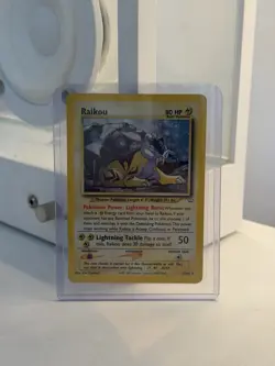 Raikou - 13/64 - Pokemon Neo Revelation Unlimited Holo Rare Card WOTC LP - Image 1