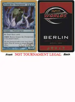 Arcanis the Omnipotent (Peer Kroger - 2003) World Championship PLD CARD ABUGames - Image 1