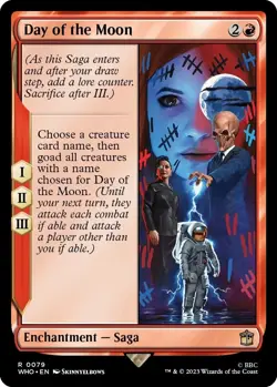 Day of the Moon NM Doctor Who MTG Magic The Gathering Red English Card - Image 1
