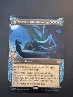 Secret of Bloodbending (Showcase) Avatar: The Last Airbender Foil - Image 1