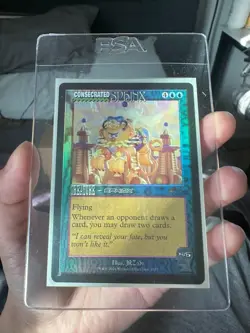 Consecrated Sphinx (1657) (Rainbow Foil) Brain Dead Secret Lair Drop Foil - Image 1