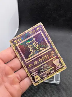 Ancient Mew Holo Pokemon Card 2000 Movie Promo WOTC Played - Image 2