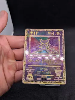 Ancient Mew Holo Pokemon Card 2000 Movie Promo WOTC Played - Image 3