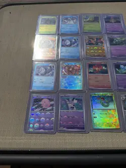 Pokemon Master ball And Pokeball Holo Card Lot Of 19 From Mixed Sets NM - Image 2