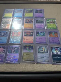 Pokemon Master ball And Pokeball Holo Card Lot Of 19 From Mixed Sets NM - Image 3
