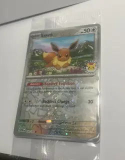 SEALED Pokemon TCG Eevee Pokemon Day 2025 Promo Card - Image 2