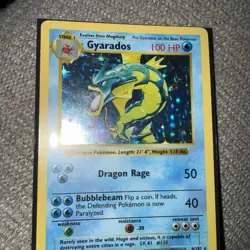 Gyarados - Base Set Unlimited - Pokemon Trading Card Game - Holo Foil - 6/102 - Image 3