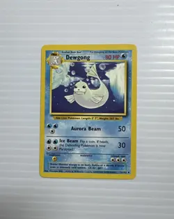 Dewgong 25/102 - base set unlimited Pokemon Card - light play - Image 1