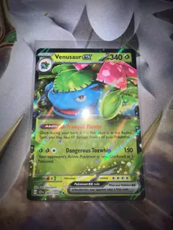 Pokemon TCG - Venusaur EX Double Rare Holo -Stellar Crown 001/142 - Image 1