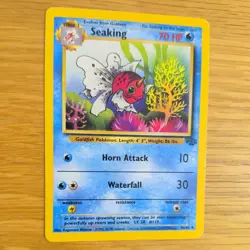 SEAKING 46/64 POKEMON CARD (JUNGLE SET) - Image 3