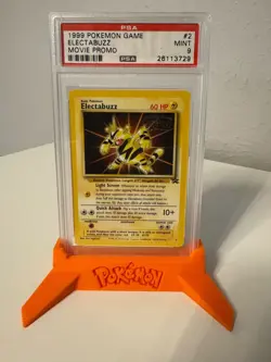 1999 Pokemon Black Star Movie Promo | #2 Electabuzz | PSA 9 - Image 1