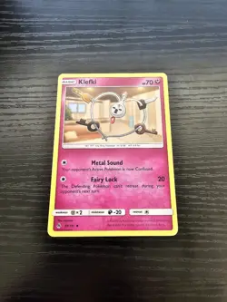 Klefki - Sun & Moon: Forbidden Light (89/131) - LP - Uncommon Pokemon Card - Image 1