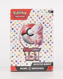 Pokemon Scarlet & Violet: 151 6-Pack Booster Bundle 820650853210 - Image 1