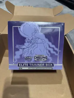 Pokemon Chilling Reign Sword&Shield Elite Trainer Box Sealed - Image 1