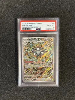 Pokemon TCG Magneton Surging Sparks Promo 159 PSA 10 🤩 - Image 1