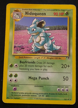 Pokemon TCG Nidoqueen Legendary Collection 32/110 Regular Rare HP - Image 1