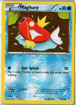 MAGIKARP 22/83 COMMON GENERATIONS POKEMON REVERSE HOLO MP - Image 1