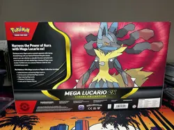 Pokemon TCG: Mega Lucario ex Premium Figure Collection Box - Factory Sealed - Image 2