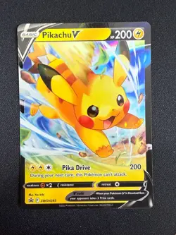 Pikachu V - SWSH285 - SWSH Black Star Promos - Pokemon (NM) - Image 1
