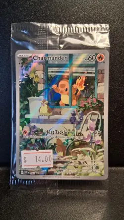 Pokemon TCG Charmander SVP044 Promo Holo SEALED Obsidian Flames ETB - Image 1