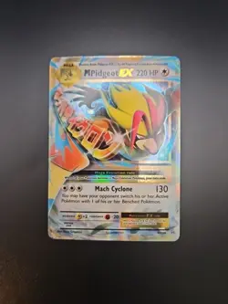 M Pidgeot EX 65/108 - XY Evolutions Ultra Rare LP-MP Pokemon TCG - Image 1