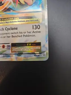 M Pidgeot EX 65/108 - XY Evolutions Ultra Rare LP-MP Pokemon TCG - Image 3