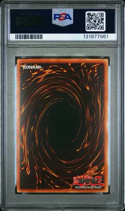 2004 Yu-Gi-Oh! Invader Of Darkness Invasion of Chaos IOC 1st Ed Secret PSA 8 - Image 2