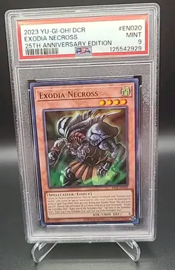 Exodia Necross DCR-EN020 Dark Crisis (25th Anniversary Edition) PSA 9 🔥* SALE * - Image 1
