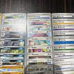 Pokemon TCG Bundle 70 Cards Journey Together Mixed - Image 5