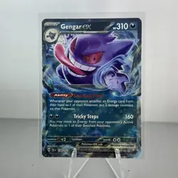 Gengar ex 104/162 Pokemon TCG Card S&V Temporal Forces NM - Image 1